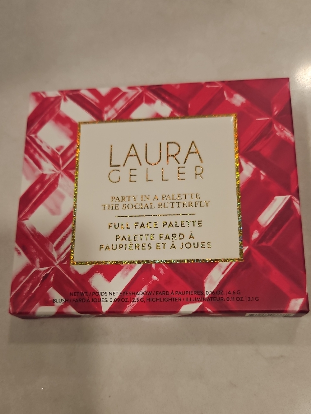 Laura Geller Party in a Palette The Social Butterfly Multicolor Powder Set NEW